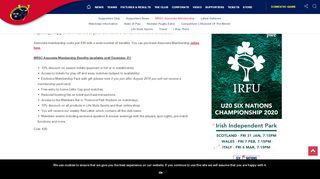 
                            8. Munster Rugby | MRSC Associate Membership