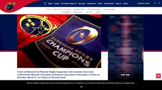 
                            13. Munster Rugby | MRSC Ticket Update | Munster v Toulon