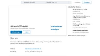 
                            9. MünsterNETZ GmbH | LinkedIn