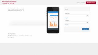 
                            9. MUS Customer Portal: Login