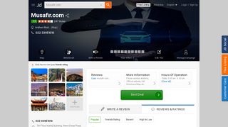 
                            11. Musafir.com, Andheri West - Travel Websites in Mumbai - Justdial