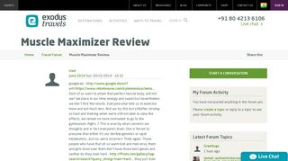 
                            10. Muscle Maximizer Review | Exodus