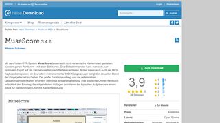 
                            12. MuseScore | heise Download