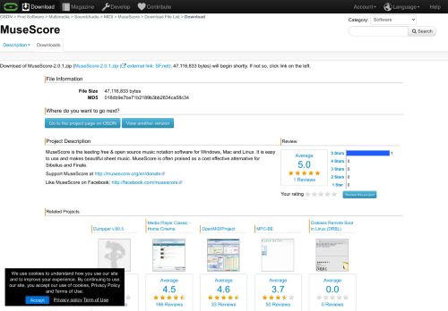 
                            11. MuseScore - OSDN.net