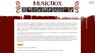 
                            7. Music Box | Home