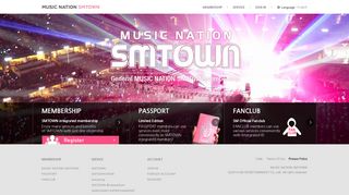 
                            5. MUSIC NATION SMTOWN 통합 멤버십