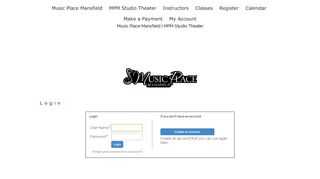 
                            9. Music Place Mansfield | MPM Studio Theater - Login - MainStreetSites