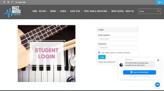 Music School Login - Buzz Music Cairns