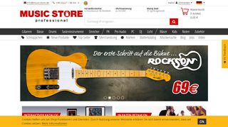 
                            5. Music Store Online-Shop für Musikinstrumente in Köln, Deutschland.