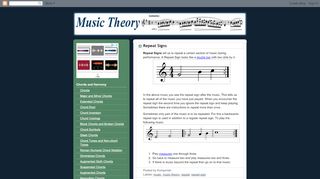 
                            8. Music Theory: Repeat Signs