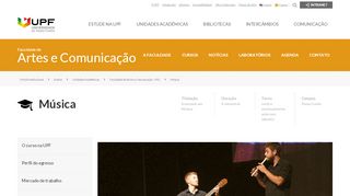 
                            13. Música - Passo Fundo - Faculdade de Artes e Comunicação - FAC ...