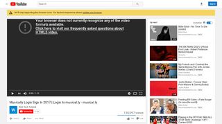 
                            9. Musically Login Sign In 2017 | Login to musical.ly ... - YouTube