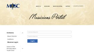 
                            13. Musician Log In - Midland-Odessa Symphony & Chorale