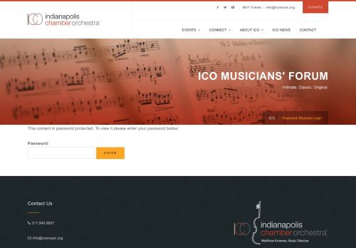 
                            10. Musician Login – ICO