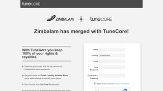 
                            2. Musician Sign Up - Distribute Your Music | TuneCore