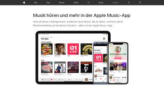 
                            13. Musik hören und mehr in der Musik-App - Apple Support