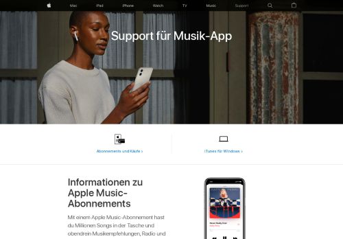 
                            5. Musik – Offizieller Apple Support