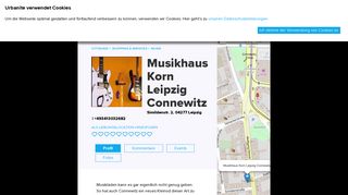 
                            11. Musikhaus Korn Leipzig Connewitz - Musikgeschäfte, Leipzig - Berlin ...