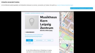 
                            10. Musikhaus Korn Leipzig Zentrum - Musikgeschäfte, Leipzig - Berlin ...
