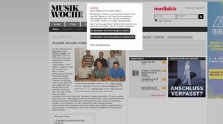 
                            11. MusikWoche | News | PhonoNet holt Indies ins Boot - Mediabiz