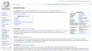 
                            12. MusikWoche – Wikipedia