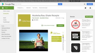 
                            9. Muskelaufbau Shake Rezepte – Apps bei Google Play