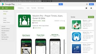 
                            7. Muslim Pro - Prayer Times, Azan, Quran & Qibla - Apps on ...