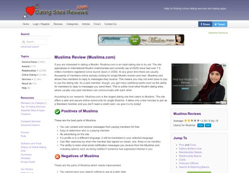 
                            13. Muslima Review - A Large Islamic Matrimonial Service - Dating Sites ...