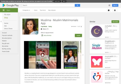 
                            9. Muslima - تطبيق للزيجات الإسلامية - التطبيقات على Google Play