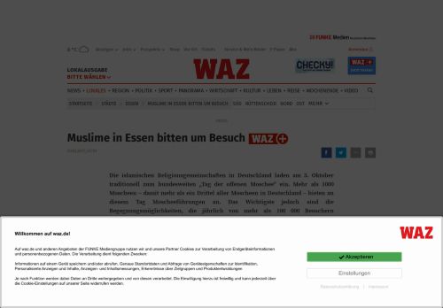 
                            6. Muslime in Essen bitten um Besuch | waz.de | Essen