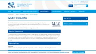 
                            5. MUST Online Calculator - Malnutrition Universal Screening Tool