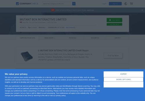 
                            9. MUTANT BOX INTERACTIVE LIMITED. Free business summary taken ...