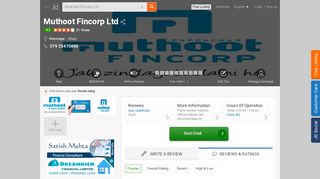 
                            9. Muthoot Fincorp Ltd, Maninagar - Mutthut Fincorp Ltd - Finance ...