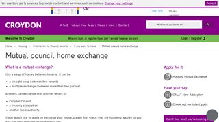 
                            9. Mutual council home exchange - London Borough of Croydon