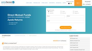 
                            5. Mutual Funds - Best Mutual Fund Investment in India, Tax Saver funds ...