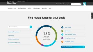 
                            5. Mutual Funds | No-Load Mutual Funds | T. Rowe Price