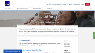 
                            4. Mutual Funds products - AXA