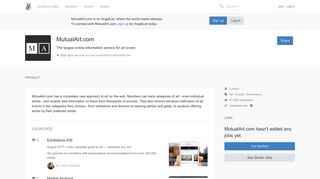
                            10. MutualArt.com Careers, Funding, and Management Team | AngelList