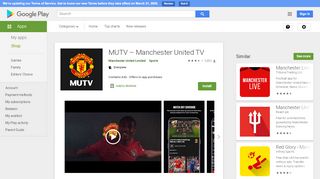 
                            8. MUTV - Manchester United TV - Apps on Google Play