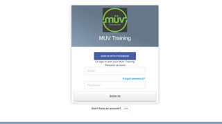 
                            11. MUV Training - Login - Perkville