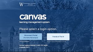 
                            6. MUW: The W Canvas Login