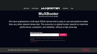 
                            1. MuXBooter | We know how to ensure quality