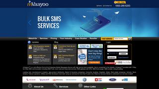 
                            10. Mvaayoo – India's Leading Bulk SMS Service Provider & Reseller ...