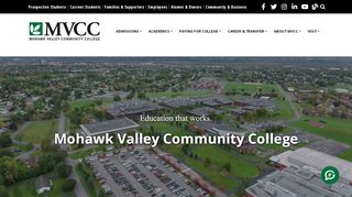 
                            11. MVCC Home | MVCC | Mohawk Valley Community College