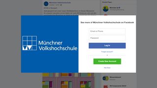 
                            9. MVHS in Moosach Seid gespannt auf unser... - Münchner ... - Facebook