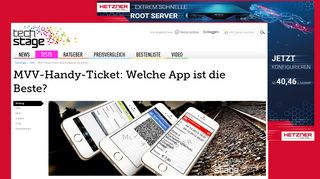 
                            11. MVV-Handy-Ticket: Welche App ist die Beste? | TechStage