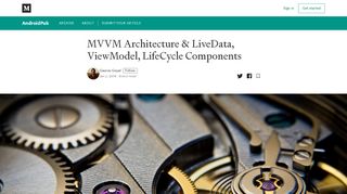 
                            11. MVVM Architecture & LiveData, ViewModel, LifeCycle Components