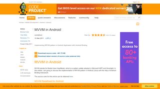 
                            12. MVVM in Android - CodeProject