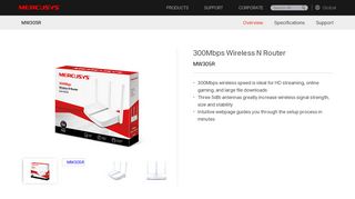 
                            3. MW305R|300Mbps Wireless N Router - Welcome to ...