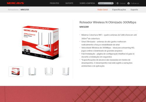 
                            2. MW325R|Roteador Wireless N Otimizado ... - Bem-vindo a Mercusys